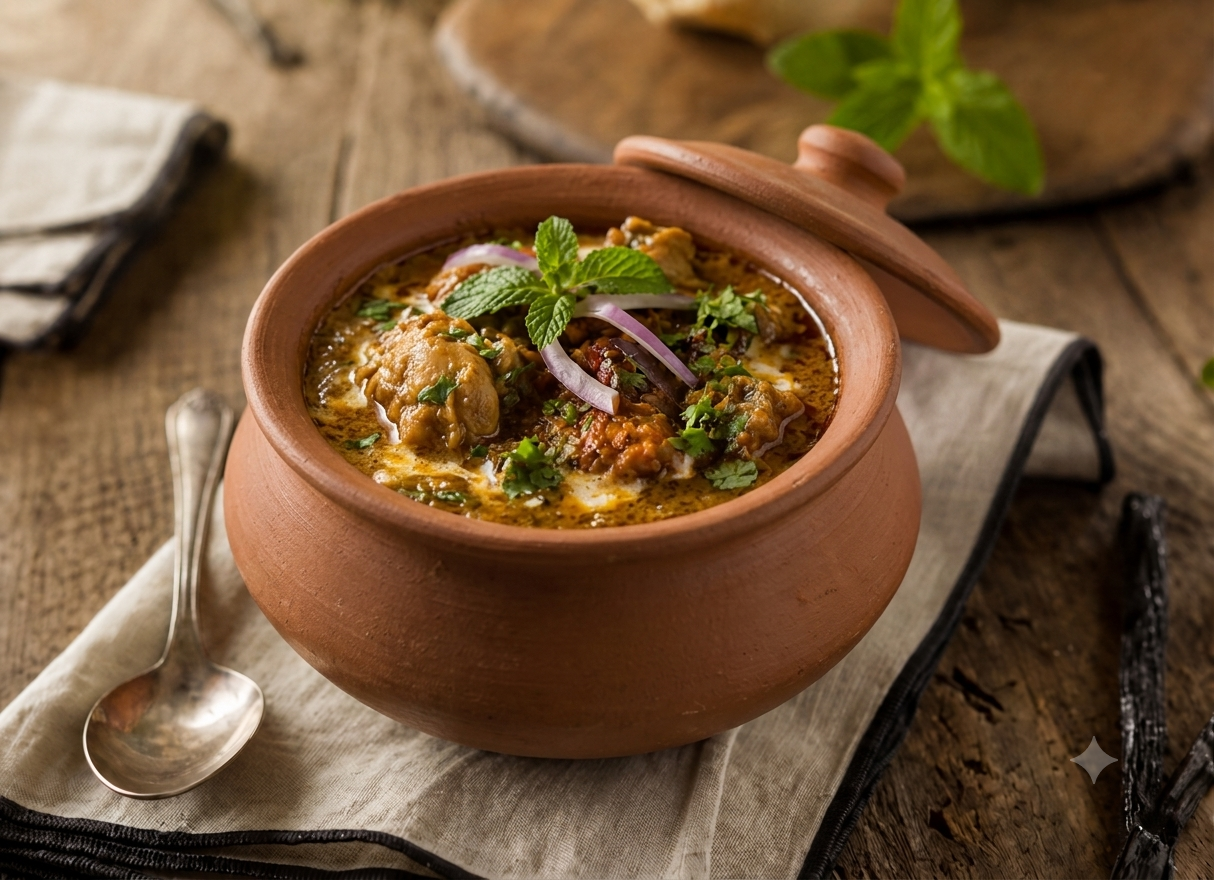Matka Chicken Handi
